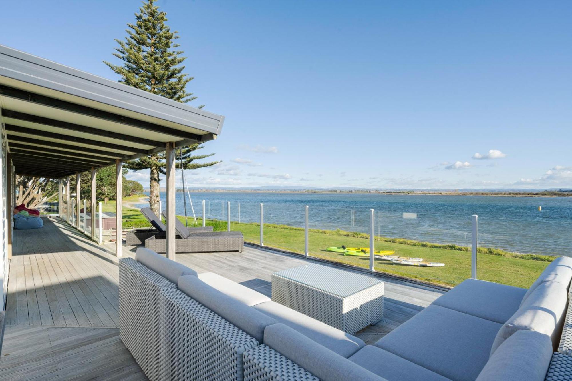 Pukehina Estuary Sunset Views Holiday Home Exterior foto